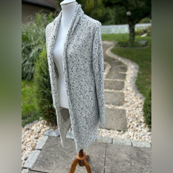 H&M long open front cardigan sweater - Picture 7 of 7